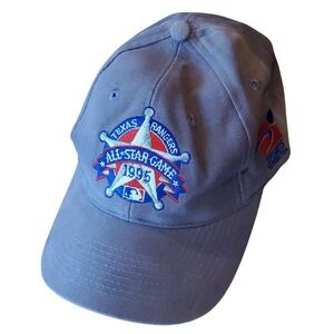 Texas Rangers MLB Vintage Sports Specialties Hat Cap Snapback Gray 90s ASG 1995